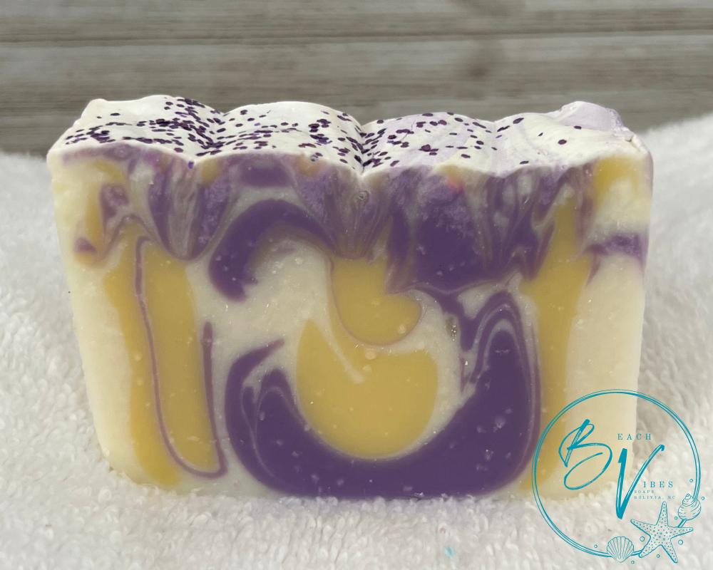 Lavender Lemon Handmade Soap Bar